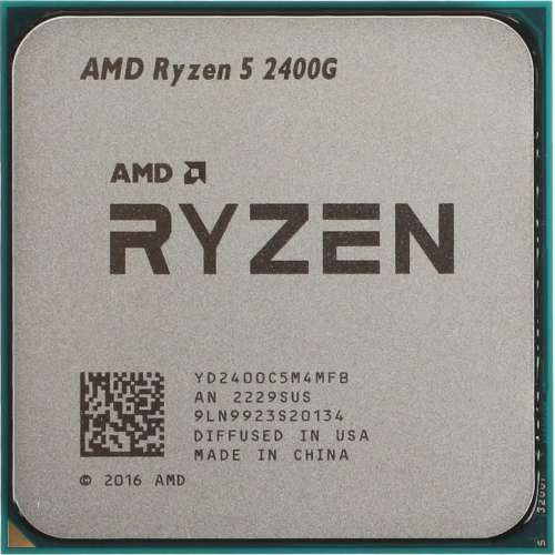 Процессор AMD Ryzen 5 2400G, AM4,  OEM [yd2400c5m4mfb]
